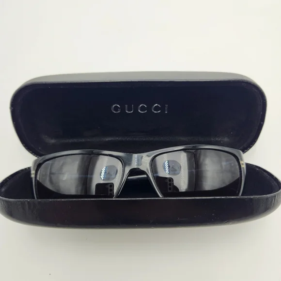 Gucci Sunglasses GG 2492/S E2K 57-15 135 Angular Grey Blue Optyl - Picture 2 of 11